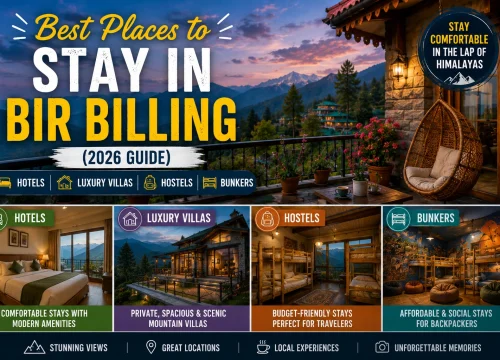 Best Places to Stay in Bir Billing (2026 Guide): Hotels, Luxury Villas, Hostels & Bunkers 8 Best Places to Stay in Bir Billing (2026 Guide): Hotels, Luxury Villas, Hostels & Bunkers